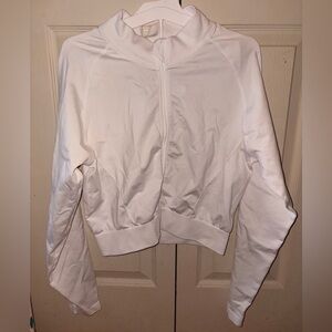 NVGTN White Divine Seamless Zip Up